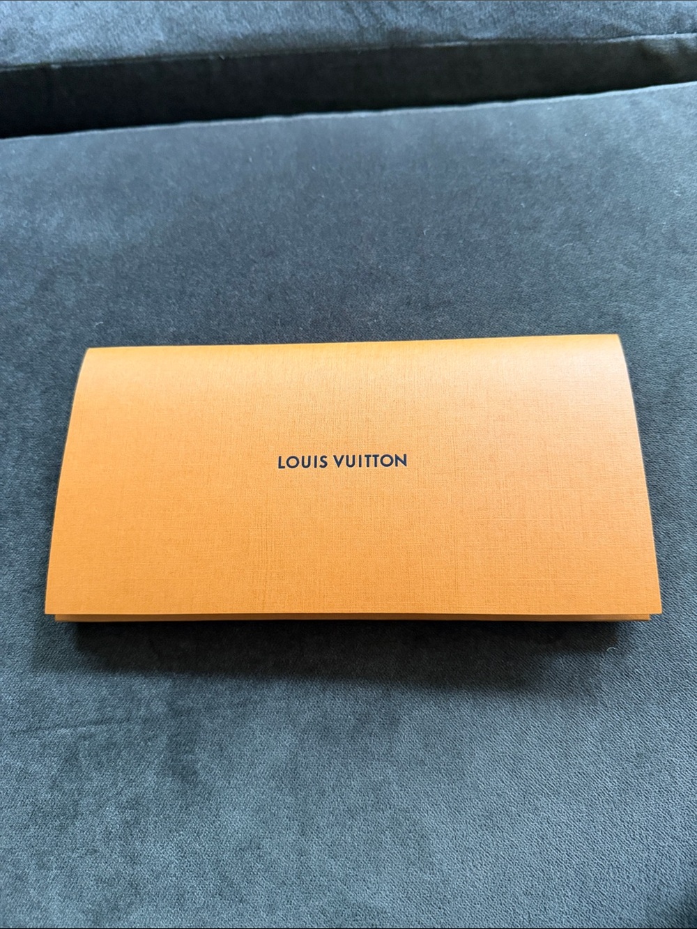 Louis Vuitton receipt holder
